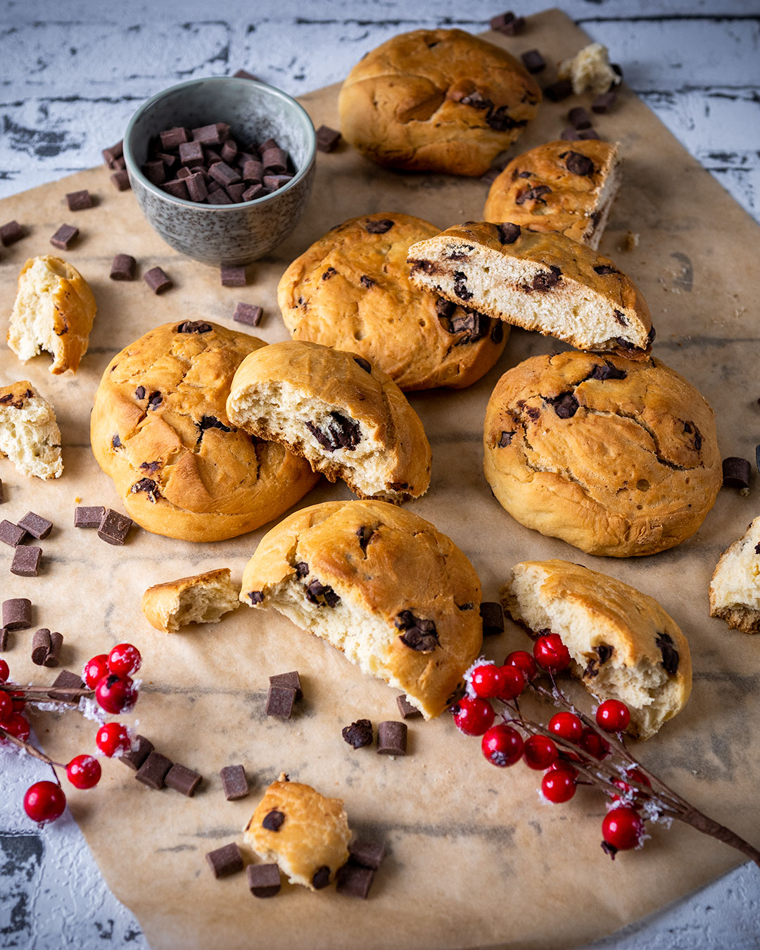 Vegane Schokobrötchen Rezept – weich, luftig und so schokoladig