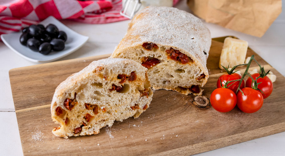 Ciabatta Rezept - italienisches Weißbrot mit Lievito Madre