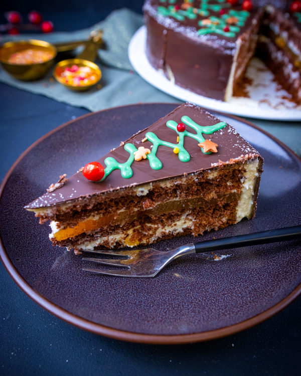 Weihnachtstorte Rezept I Dominosteine mal anders