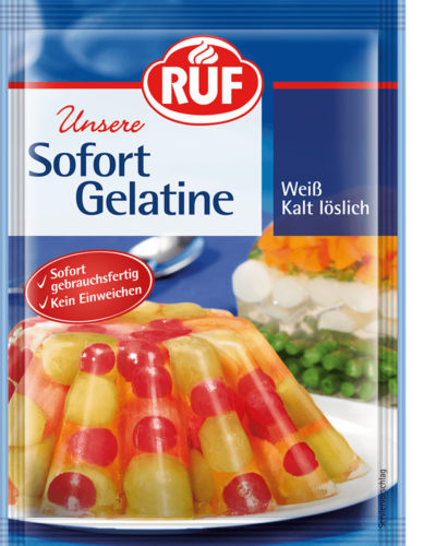 Sofort Gelatine Ruf Lebensmittel